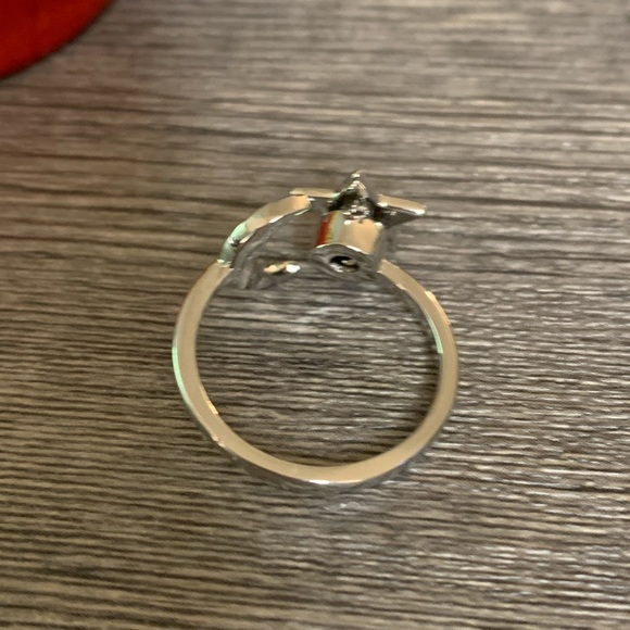 Moon and star spinning ring - Picture 5 of 5